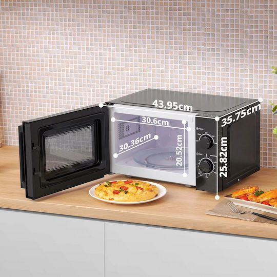 Comfee CMSN 20 Microwave Oven 20lt Black