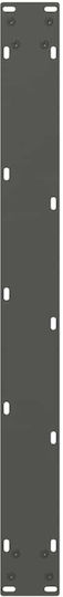 vidaXL Metallic Furniture Leg 3 Pieces Suitable for Table / Coffee Table / Office 80x72cm Anthracite