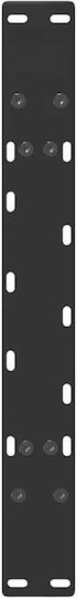 vidaXL Metallic Furniture Leg 2 Pieces Suitable for Table / Coffee Table 70x42cm Black