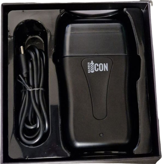 Barber Icon 669-70-049 Foil Electric Shaver Face Rechargeable