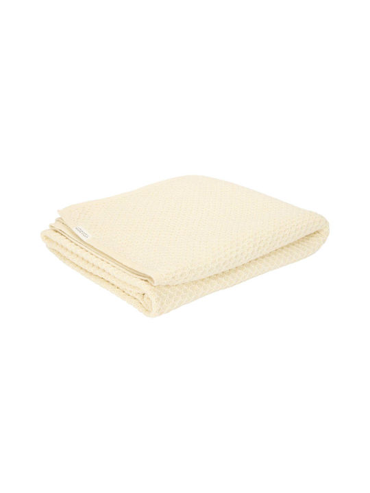 Blanket Nursery Swaddling Blankets Knitted White 70x100cm