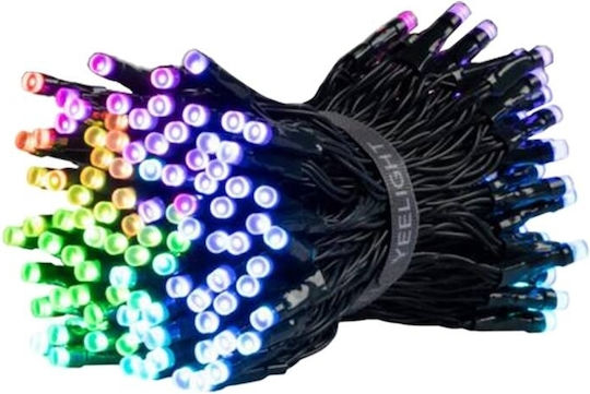 200 Lămpițe LED 20m. Multicolore tip Șir 1buc