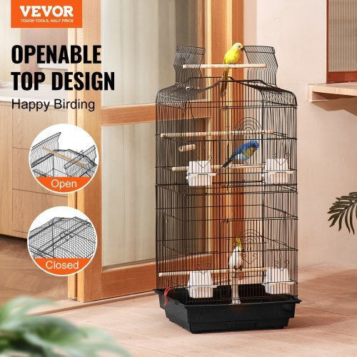 Vevor Bird Cage Black