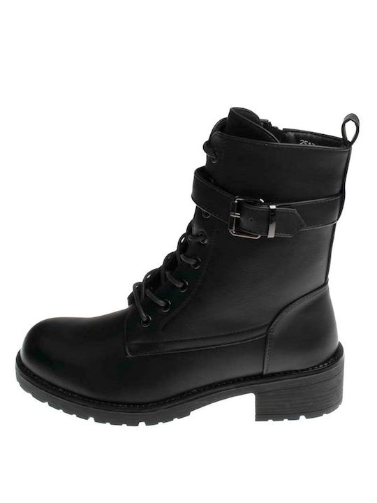 M&M Women's Ankle Boots Black