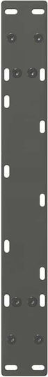 vidaXL Металик Крак На Мебел 2 Бройки Подходящ За Маса / Малка Маса 60x30см Антрацит