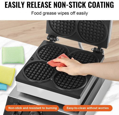 Vevor Commercial Round Waffle Maker SYBLSHFBJDPF0EHRRV2