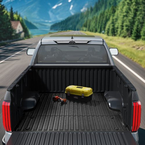 Vevor Σετ Μπροστινά και Πίσω Πατάκια 4τμχ για Toyota Tundra 2022-2024 Μαύρα