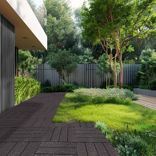 Vevor Placă pentru Podea de Grădină 30.48x30.48buc 54buc