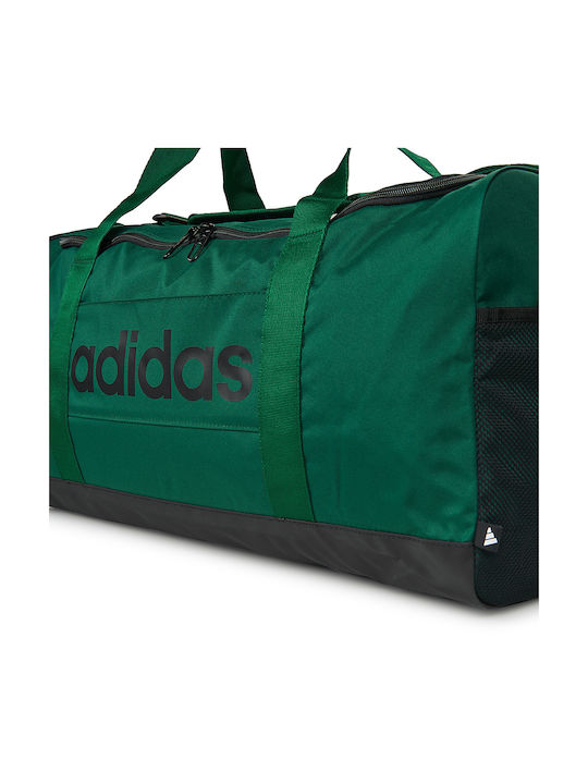 adidas Linear Duffel Γυναικεία Τσάντα Ώμου για Γυμναστήριο Πράσινη