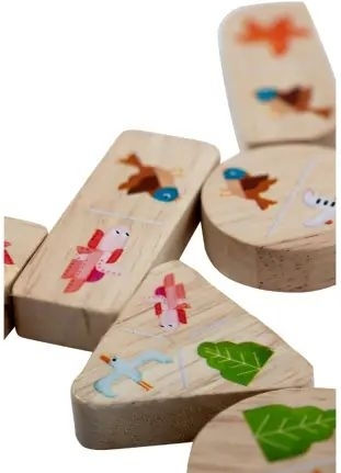Wooden Kids Puzzle Domino, Super Mythos for 3+ years+ Years 17pcs Oddy At Sea