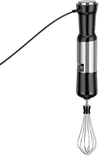 Hoco HE30 Ραβδομπλέντερ με Ανοξείδωτη Ράβδο 500W Ασημί