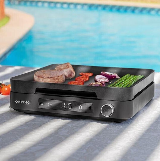 Cecotec Full Magma Grill Επιτραπέζια Εστία Επαγωγική Μονή Μαύρη