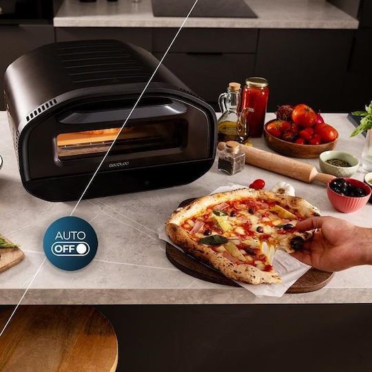 Cecotec Pizza&co Tifosi Παρασκευαστής Πίτσας 1700W με Χωρητικότητα 12lt Μαύρος