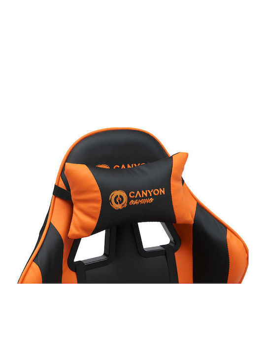 Canyon Vigil Artificial Leather Gaming Chair Black