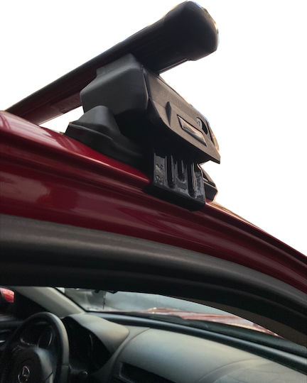 Menabo Μπάρες Οροφής Μεταλλικές για Mazda RX-8 2003-2012 (Σετ με πόδια)