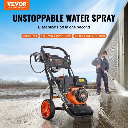 Vevor Pressure Washer Gasoline 210cc 7hp with Pressure 272bar