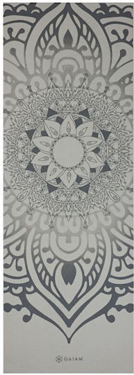 Gaiam Sundial Layers Exercise Mat Gray (173x61cm)
