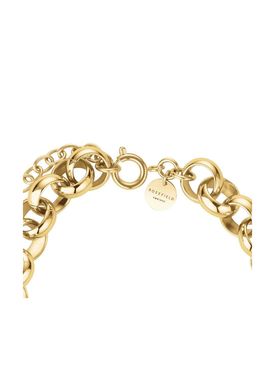 Rosefield Chain Hand made of Stainless Steel Gold-plated