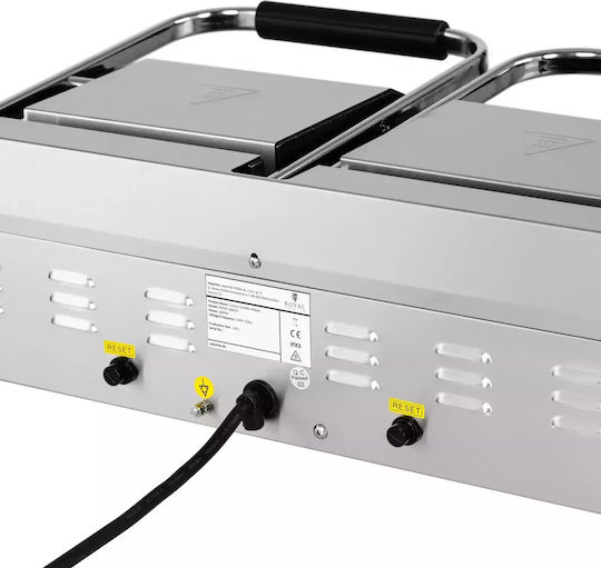Royal Catering mit glatten Oberflächen aus Mantemi mit geriffelten Oberflächen aus Mantemi 3600W