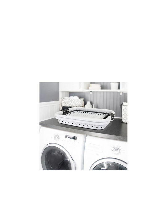 Modernhome Καλάθι Απλύτων Πλαστικό Πτυσσόμενο 20lt 23x38.5x54cm Γκρι