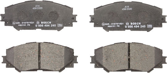 Bosch Brake Pad Front 2pcs for Toyota Auris / RAV 4