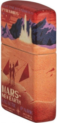 Zippo Αντιανεμικός Αναπτήρας Φλόγας Mars Design
