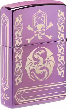 Zippo Ангажимент Пламък Ветроустойчив Anne Stokes Anne Stokes Ан Стоукс