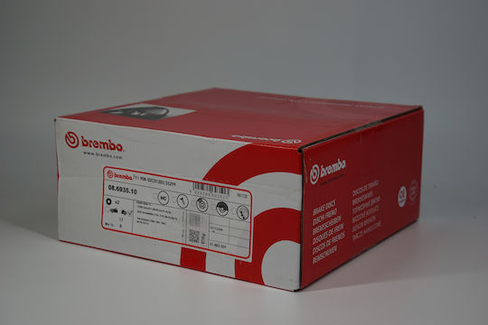 Brembo 08693510 Seat Alhambra 7v8 7v9 Bremsscheibe