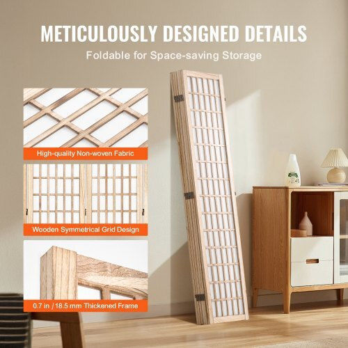 Vevor Διακοσμητικό Παραβάν Ξύλινο 242x170cm