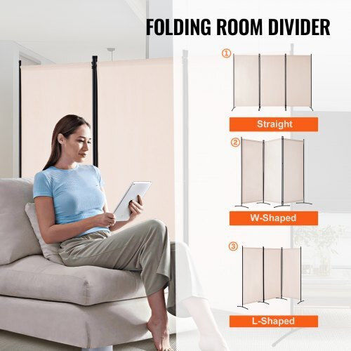 Vevor Dekorativer Raumteiler Stoff 260x184cm