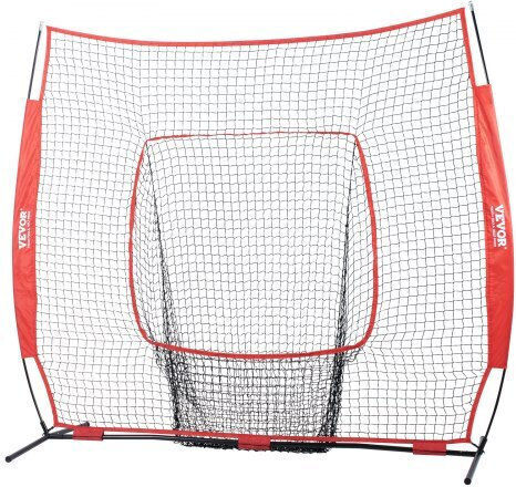Vevor Baseball Softball Training Net 7x7 Ft Carry Bag Target Zone 77ycwpjxlw773f0nbv0