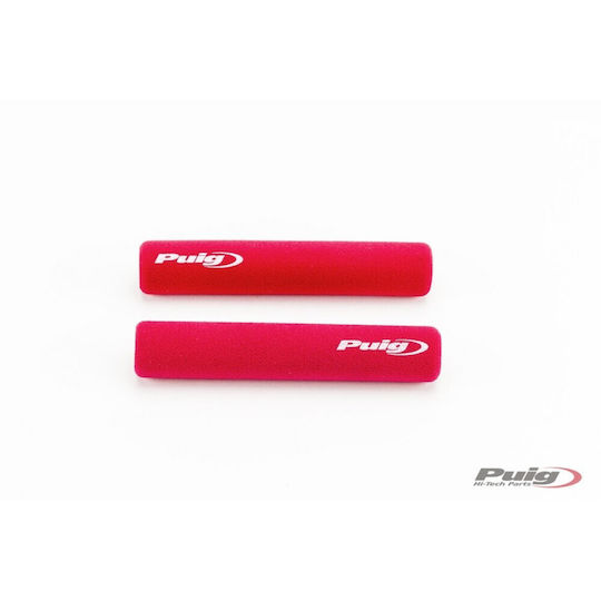 Puig Motorcycle Lever Guards Red