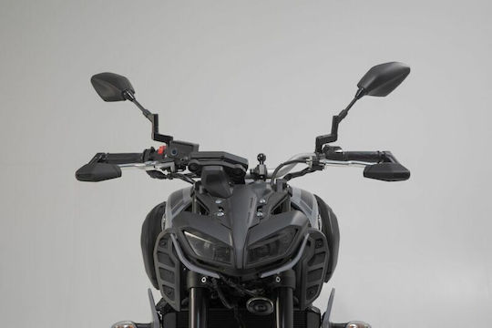 SW-Motech Προστατευτικά Μανετών Μοτοσυκλέτας Yamaha MT-07 / MT-10 Μαύρο