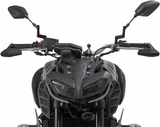 SW-Motech Προστατευτικά Μανετών Μοτοσυκλέτας Yamaha MT-07 / MT-10 Μαύρο