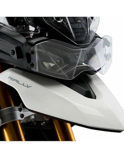 Puig Motorcycle Headlight Protector Triumph Tiger Gray