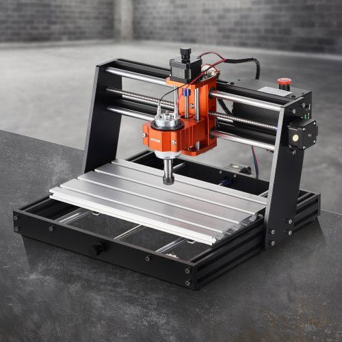 Vevor CNC Router Machine 300x200x72mm 120w 3 Axes Grbl 1200rpm Offline Controller Wood Acrylic MDF PVC Plastic Foam Skdkj3020cmurz4twv2