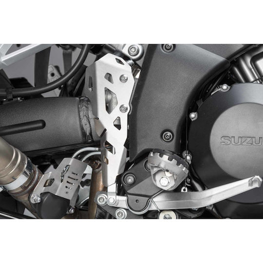 SW-Motech Протектор за резервоар на спирачки на мотоциклет Suzuki DL 1000 V-STROM Сребрист