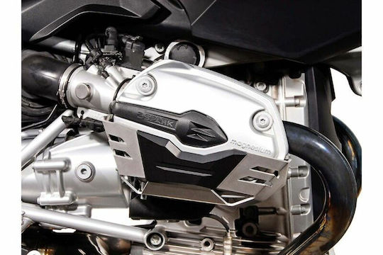 SW-Motech Προστατευτικό Κάλυμμα Κινητήρα Μοτοσυκλέτας BMW R 1200 Ασημί