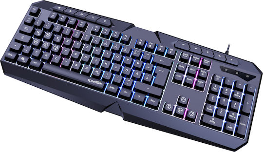 SpeedLink Ludicium RGB Гейминг Клавиатура (Английски US) Черен
