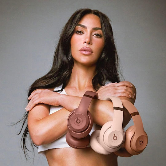 Beats Studio Pro x Kim Kardashian Wireless / Wired Over Ear Headphones with 40 hours of Operation and Quick Charge Dune