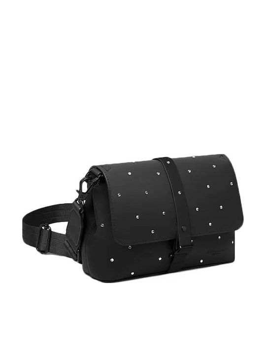 Damen Crossbody Schulter Tasche Schwarz