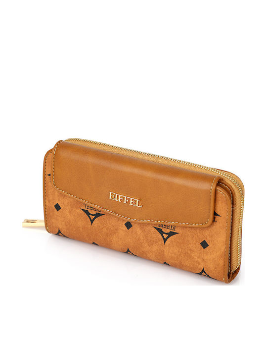 Large Women's Wallet Classic Tabac Brown