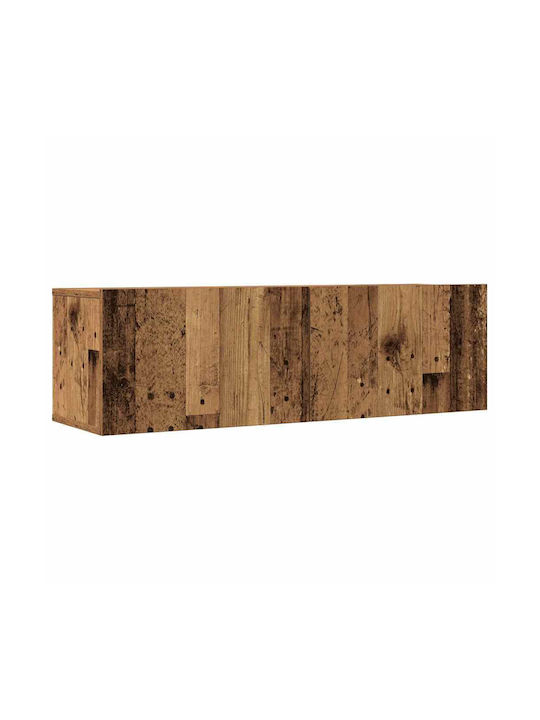 Living Room TV Unit Brown L100xW30xH30cm