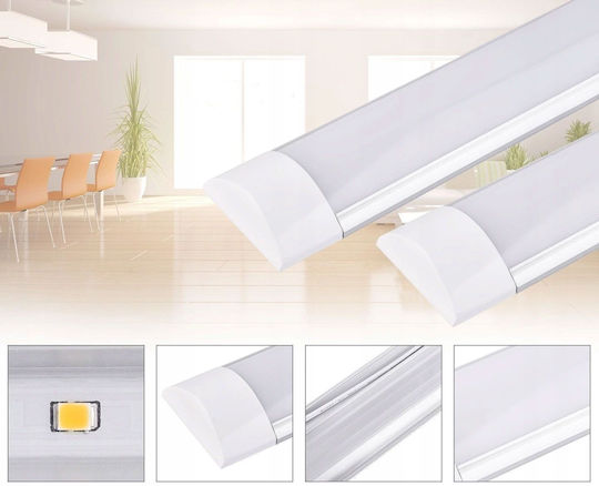 Toolight LED Γραμμικό Φωτιστικό Οροφής 35W 120εκ.