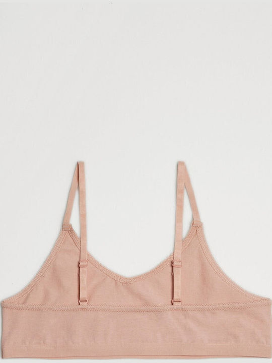 Ysabel Mora Kids' Bralette Nude