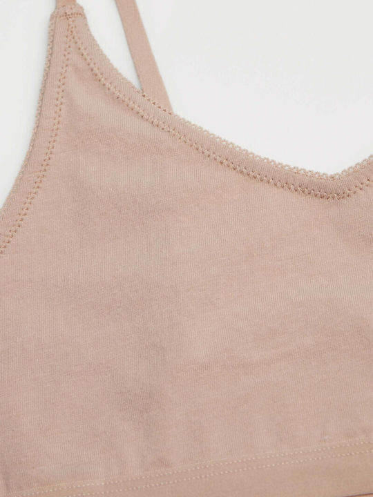 Ysabel Mora Kids' Bralette Nude