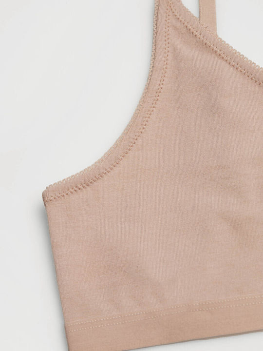 Ysabel Mora Kids' Bralette Nude