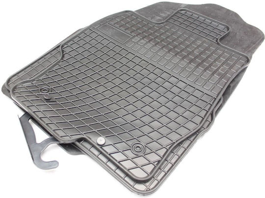 Frogum Set of Front and Rear Mats 4pcs for Mazda 6 2008-2013 Black