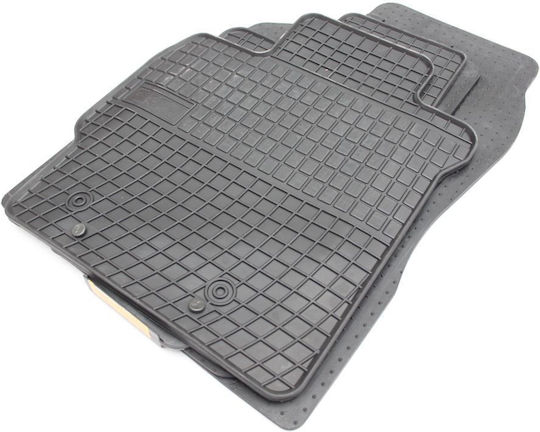 Frogum Σετ Μπροστινά και Πίσω Πατάκια 4τμχ για Toyota Auris 2007-2010 Μαύρα