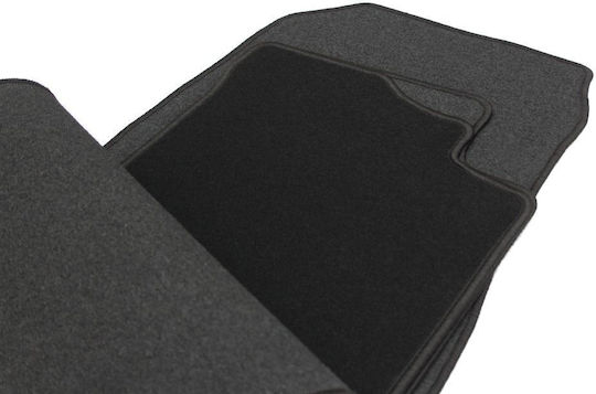 Petex Set of Front and Rear Mats 4pcs for Nissan Tiida 2008-2012 Black